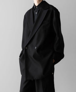 ssstein(シュタイン)のOVERSIZED PEAK LAPEL LONG JACKET - BLACKの公式通販サイトsession福岡セレクトショップ