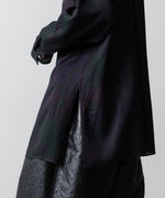 画像をギャラリービューアに読み込む, ANTHEM A-アンセムエーのLAYER PATTERN PRINTED SHIRTのFOG NAVY 公式通販サイトsession福岡セレクトショップ
