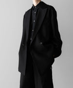 画像をギャラリービューアに読み込む, ssstein(シュタイン)のOVERSIZED PEAK LAPEL LONG JACKET - BLACKの公式通販サイトsession福岡セレクトショップ
