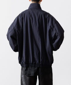 ssstein / シュタイン】RECYCLED NYLON PADDED JACKET - DARK NAVY