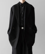 画像をギャラリービューアに読み込む, ssstein(シュタイン)のOVERSIZED PEAK LAPEL LONG JACKET - BLACKの公式通販サイトsession福岡セレクトショップ
