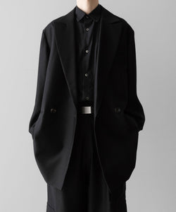 ssstein(シュタイン)のOVERSIZED PEAK LAPEL LONG JACKET - BLACKの公式通販サイトsession福岡セレクトショップ