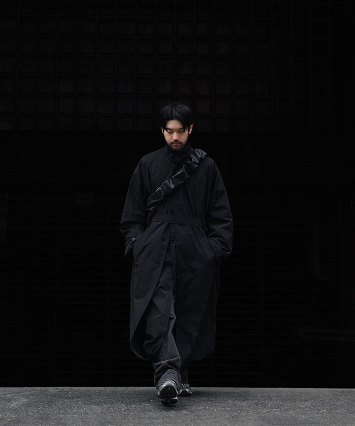 ssstein(シュタイン)のOVERSIZED LAYERED COMBINATION COAT - BLACKの公式通販サイトsession福岡セレクトショップ