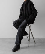 画像をギャラリービューアに読み込む, ssstein(シュタイン)のTWIST SEAM VINTAGE DENIM JEANS - BLACKの公式通販サイトsession福岡セレクトショップ
