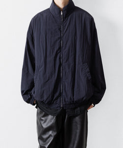 ssstein / シュタイン】RECYCLED NYLON PADDED JACKET - DARK NAVY