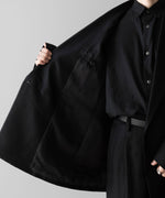 画像をギャラリービューアに読み込む, ssstein(シュタイン)のOVERSIZED PEAK LAPEL LONG JACKET - BLACKの公式通販サイトsession福岡セレクトショップ
