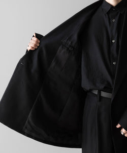 ssstein(シュタイン)のOVERSIZED PEAK LAPEL LONG JACKET - BLACKの公式通販サイトsession福岡セレクトショップ