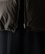 画像をギャラリービューアに読み込む, 【stein】DETACHABLE SLEEVES CROPPED DOWN JACKET - MILITARY KHAKI
