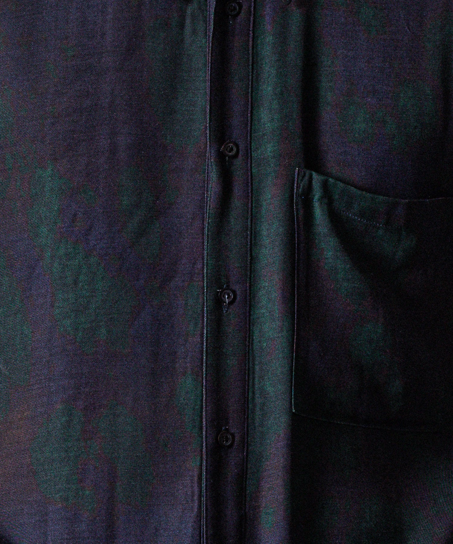 ANTHEM A-アンセムエーのLAYER PATTERN PRINTED SHIRTのFOG NAVY 公式通販サイトsession福岡セレクトショップ