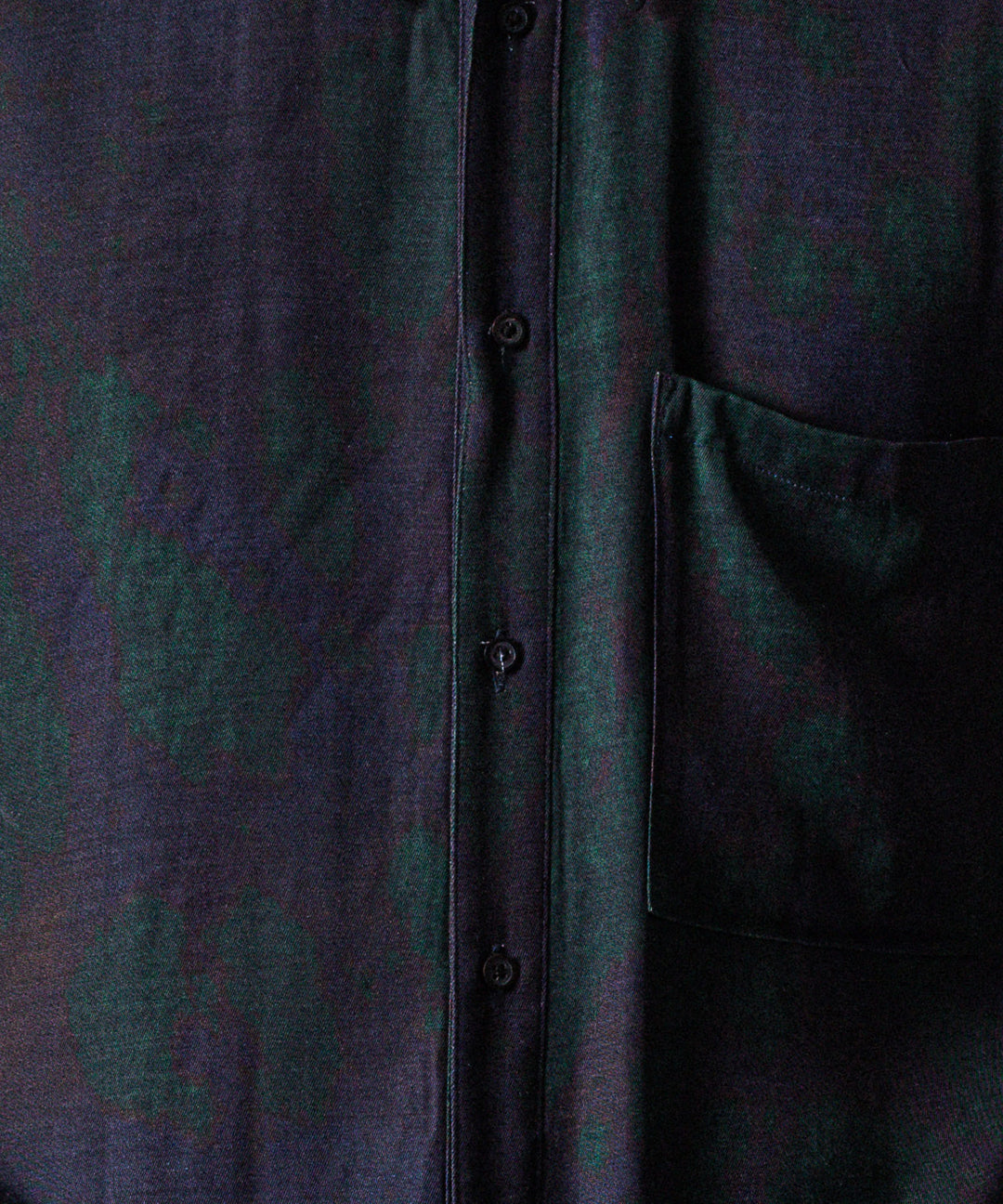 ANTHEM A-アンセムエーのLAYER PATTERN PRINTED SHIRTのFOG NAVY 公式通販サイトsession福岡セレクトショップ
