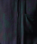 画像をギャラリービューアに読み込む, ANTHEM A-アンセムエーのLAYER PATTERN PRINTED SHIRTのFOG NAVY 公式通販サイトsession福岡セレクトショップ
