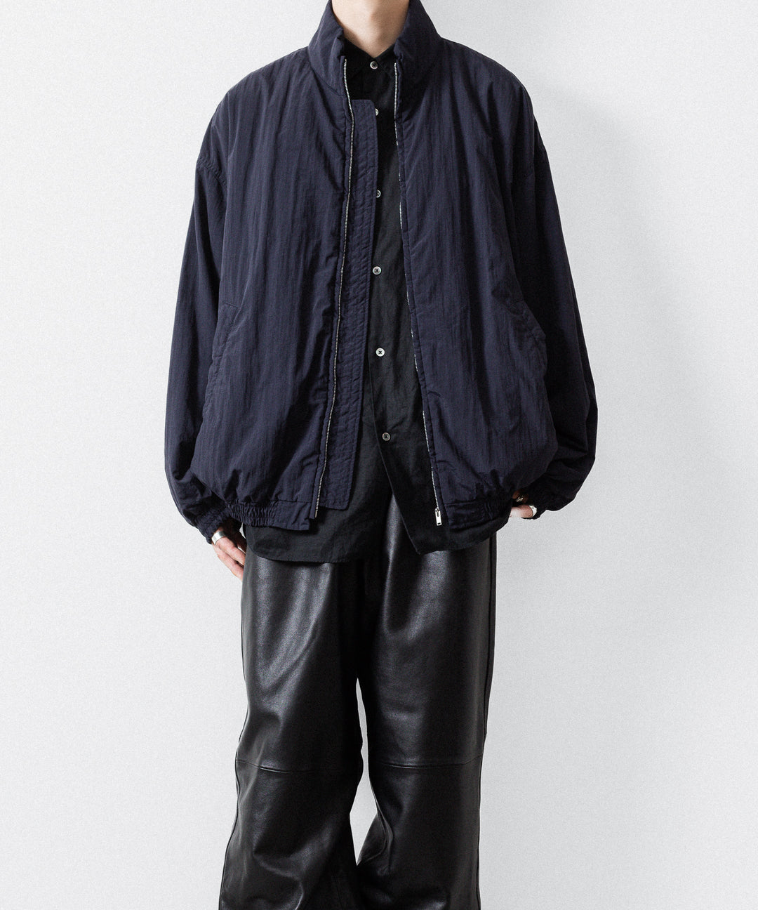 ssstein(シュタイン)のRECYCLED NYLON PADDED JACKET - DARK NAVYの公式通販サイトsession福岡セレクトショップ