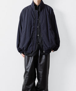 ssstein / シュタイン】RECYCLED NYLON PADDED JACKET - DARK NAVY