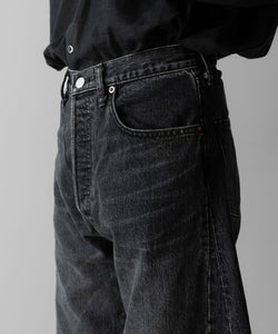 ssstein(シュタイン)のDEFORMATION WIDE VINTAGE DENIM JEANS - BLACKの公式通販サイトsession福岡セレクトショップ