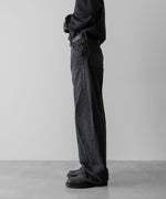 画像をギャラリービューアに読み込む, ssstein(シュタイン)のDEFORMATION WIDE VINTAGE DENIM JEANS - BLACKの公式通販サイトsession福岡セレクトショップ
