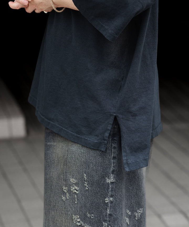 INTÉRIM インテリムのVINTAGE FADE BLACK  HYPER BIG POCKET T-SHIRTのSUN FADE 公式通販サイトsession福岡セレクトショップ