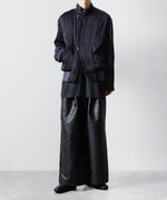画像をギャラリービューアに読み込む, ANTHEM A-アンセムエーのLAYER PATTERN PRINTED SHIRTのFOG NAVY 公式通販サイトsession福岡セレクトショップ
