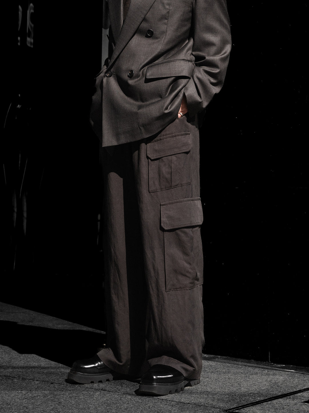 ssstein(シュタイン)のVIS/LI/RA TWILL CARGO TROUSERS - KHAKI BROWNの公式通販サイトsession福岡セレクトショップ