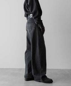 ssstein(シュタイン)のDEFORMATION WIDE VINTAGE DENIM JEANS - BLACKの公式通販サイトsession福岡セレクトショップ