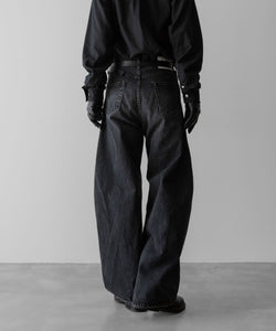 ssstein(シュタイン)のDEFORMATION WIDE VINTAGE DENIM JEANS - BLACKの公式通販サイトsession福岡セレクトショップ