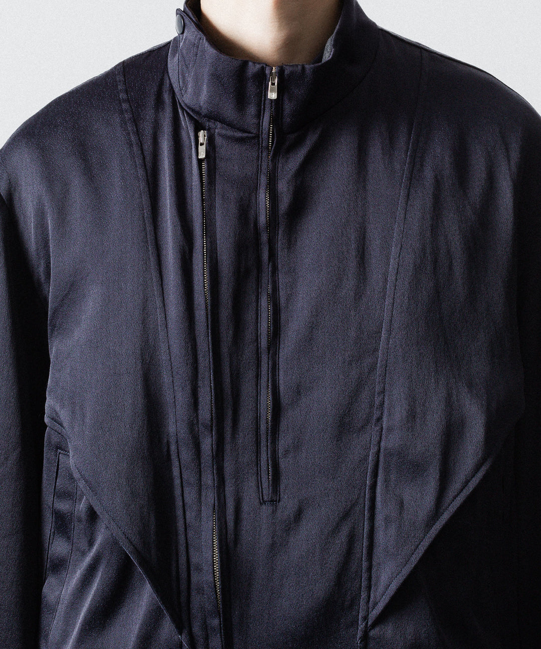 ANTHEM A アンセムエー FROSTING SATIN RIDING JACKETのNAVY公式通販サイトsession福岡セレクトショップ