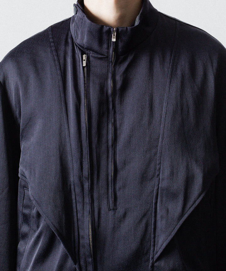 ANTHEM A アンセムエー FROSTING SATIN RIDING JACKETのNAVY公式通販サイトsession福岡セレクトショップ