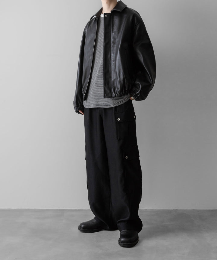 ssstein(シュタイン)のLEATHER ZIP SHORT JACKET - BLACKの公式通販サイトsession福岡セレクトショップ