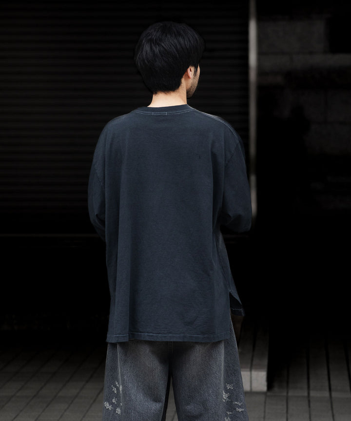 INTÉRIM インテリムのVINTAGE FADE BLACK  HYPER BIG POCKET T-SHIRTのSUN FADE 公式通販サイトsession福岡セレクトショップ
