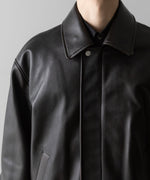 画像をギャラリービューアに読み込む, ssstein(シュタイン)のLEATHER ZIP SHORT JACKET - DARK BROWNの公式通販サイトsession福岡セレクトショップ
