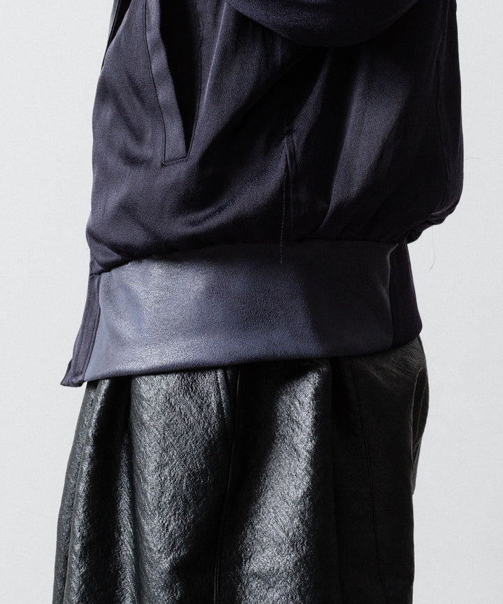 ANTHEM A アンセムエー FROSTING SATIN RIDING JACKETのNAVY公式通販サイトsession福岡セレクトショップ