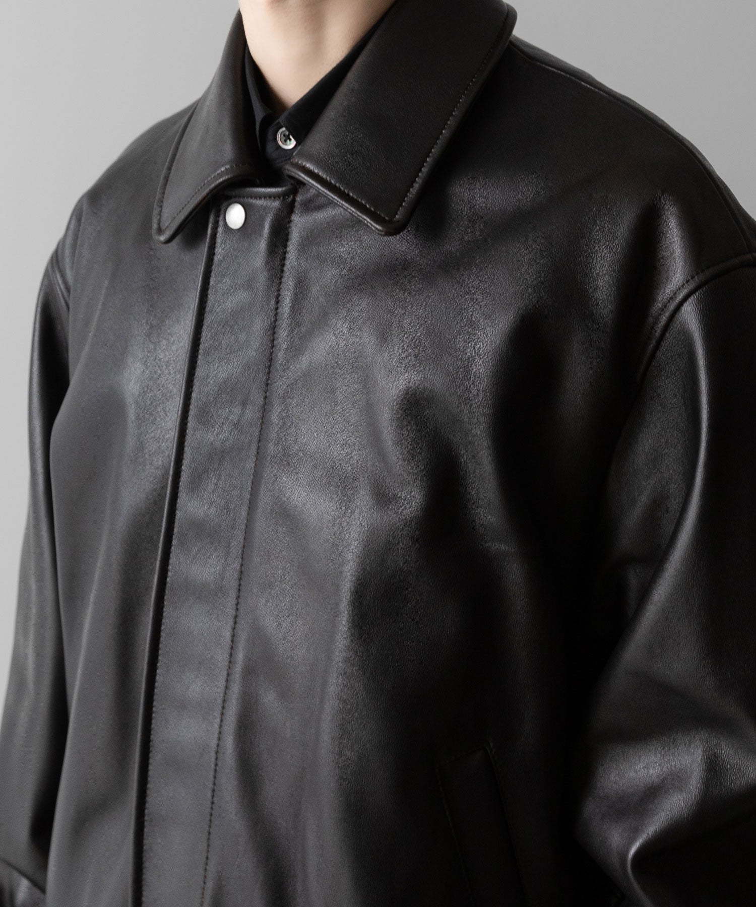 ssstein(シュタイン)のLEATHER ZIP SHORT JACKET - DARK BROWNの公式通販サイトsession福岡セレクトショップ