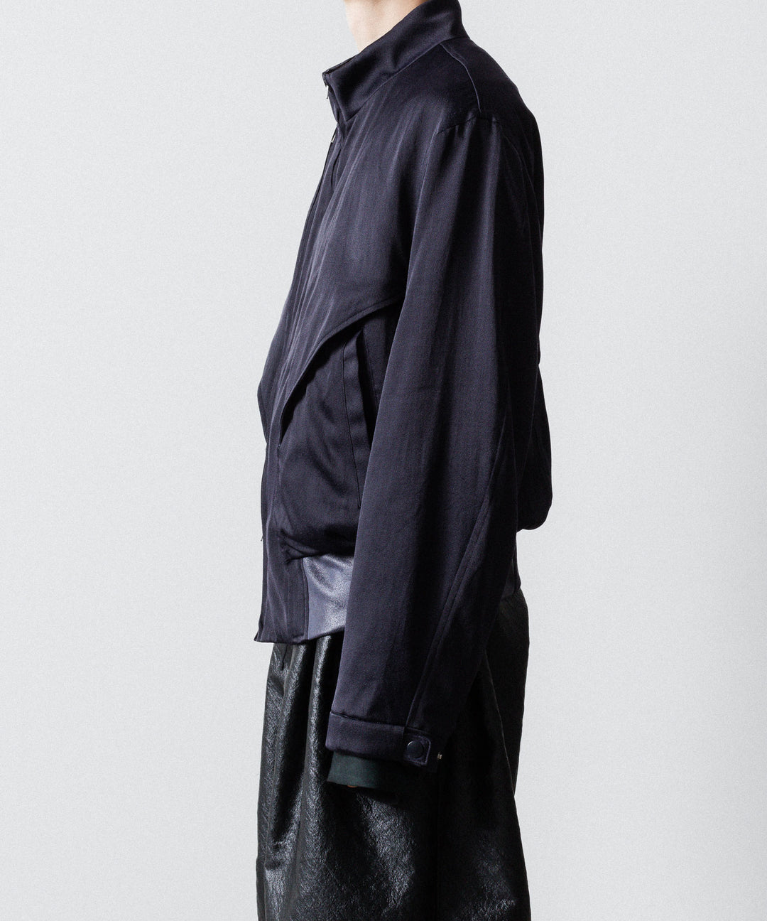 ANTHEM A アンセムエー FROSTING SATIN RIDING JACKETのNAVY公式通販サイトsession福岡セレクトショップ
