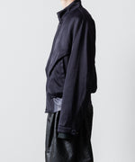 画像をギャラリービューアに読み込む, ANTHEM A アンセムエー FROSTING SATIN RIDING JACKETのNAVY公式通販サイトsession福岡セレクトショップ
