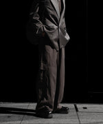 画像をギャラリービューアに読み込む, ssstein(シュタイン)のVIS/LI/RA TWILL CARGO TROUSERS - KHAKI BROWNの公式通販サイトsession福岡セレクトショップ
