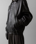 画像をギャラリービューアに読み込む, ssstein(シュタイン)のLEATHER ZIP SHORT JACKET - DARK BROWNの公式通販サイトsession福岡セレクトショップ
