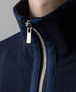 画像をギャラリービューアに読み込む, ato アトウのWOOL STAND COLLAR ZIP CARDIGAN NAVYの公式通販サイトsession福岡セレクトショップ
