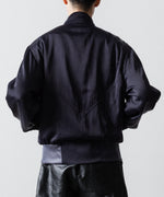 画像をギャラリービューアに読み込む, ANTHEM A アンセムエー FROSTING SATIN RIDING JACKETのNAVY公式通販サイトsession福岡セレクトショップ
