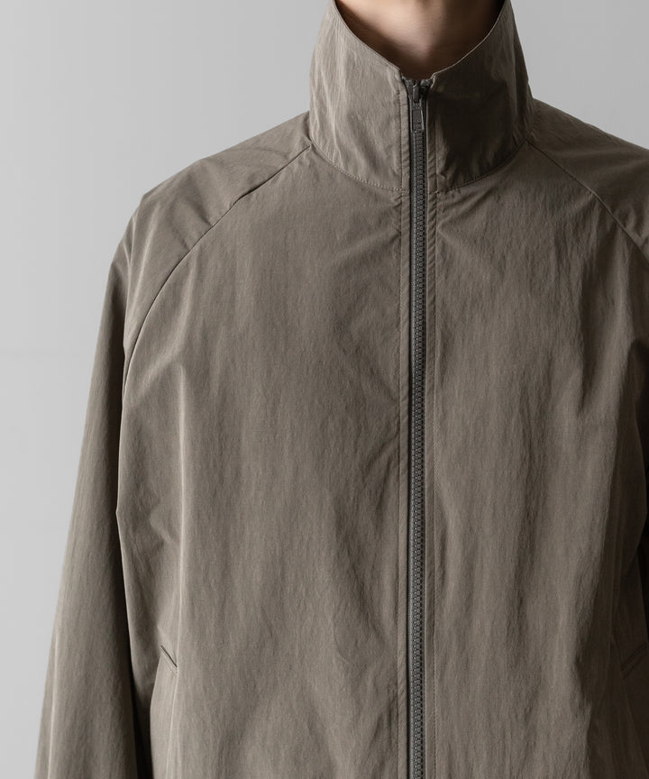 ssstein(シュタイン)のWINDPROOF NYLON ZIP JACKET - TAUPEの公式通販サイトsession福岡セレクトショップ