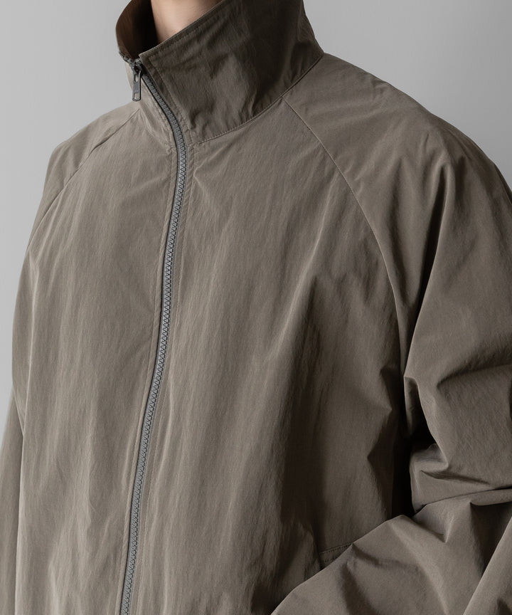 ssstein(シュタイン)のWINDPROOF NYLON ZIP JACKET - TAUPEの公式通販サイトsession福岡セレクトショップ