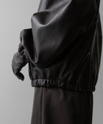 画像をギャラリービューアに読み込む, ssstein(シュタイン)のLEATHER ZIP SHORT JACKET - DARK BROWNの公式通販サイトsession福岡セレクトショップ
