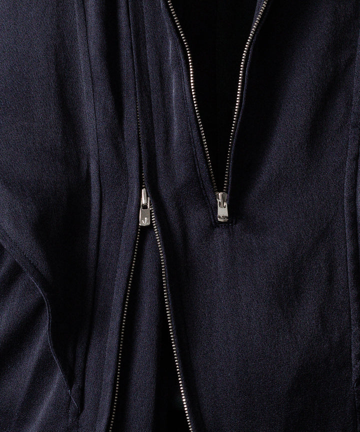 ANTHEM A アンセムエー FROSTING SATIN RIDING JACKETのNAVY公式通販サイトsession福岡セレクトショップ