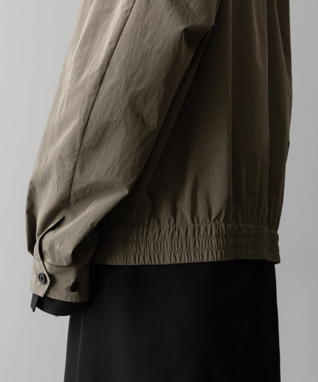 ssstein(シュタイン)のWINDPROOF NYLON ZIP JACKET - TAUPEの公式通販サイトsession福岡セレクトショップ