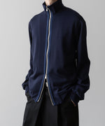 画像をギャラリービューアに読み込む, ato アトウのWOOL STAND COLLAR ZIP CARDIGAN NAVYの公式通販サイトsession福岡セレクトショップ
