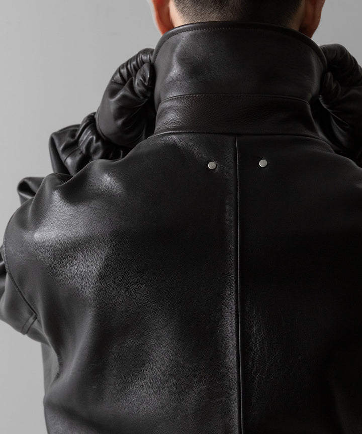ssstein(シュタイン)のLEATHER ZIP SHORT JACKET - DARK BROWNの公式通販サイトsession福岡セレクトショップ