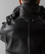 画像をギャラリービューアに読み込む, ssstein(シュタイン)のLEATHER ZIP SHORT JACKET - DARK BROWNの公式通販サイトsession福岡セレクトショップ
