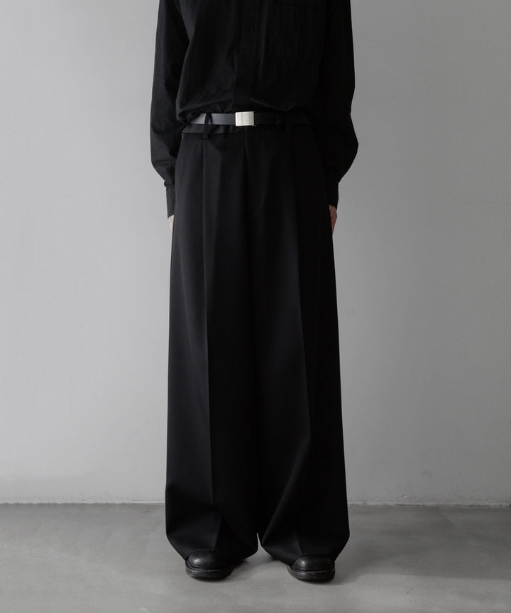 stein(シュタイン)の24SSコレクションEXTRA WIDE TROUSERS のBLACK sessionセッション福岡セレクトショップ 公式通販サイト  代替テキストを編集