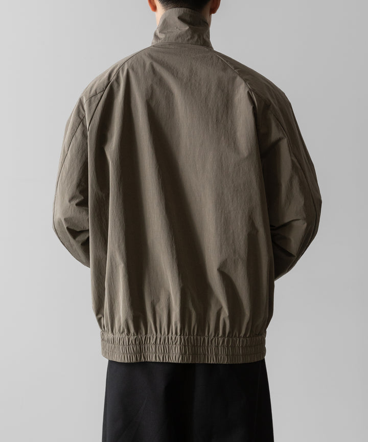 ssstein(シュタイン)のWINDPROOF NYLON ZIP JACKET - TAUPEの公式通販サイトsession福岡セレクトショップ