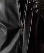 画像をギャラリービューアに読み込む, ssstein(シュタイン)のLEATHER ZIP SHORT JACKET - DARK BROWNの公式通販サイトsession福岡セレクトショップ
