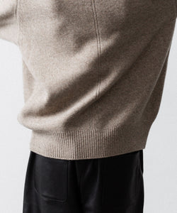 ssstein / シュタイン】EXTRA FINE WOOL WARM KNIT TURTLE NECK LS