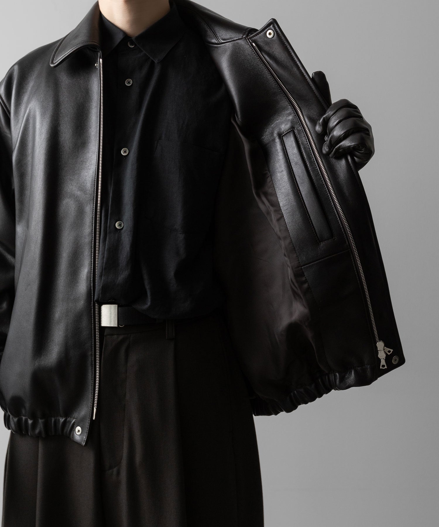 ssstein(シュタイン)のLEATHER ZIP SHORT JACKET - DARK BROWNの公式通販サイトsession福岡セレクトショップ